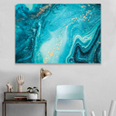 Ver imagem 2 de Quadro Abstrato Azul -- BR ARTES Modelo: AG7 Grande 118x78