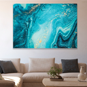 Ver imagem 3 de Quadro Abstrato Azul -- BR ARTES Modelo: AG7 Grande 118x78