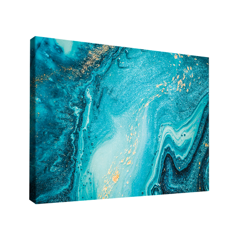 Quadro Abstrato Azul -- BR ARTES Modelo: AG7 Grande 118x78