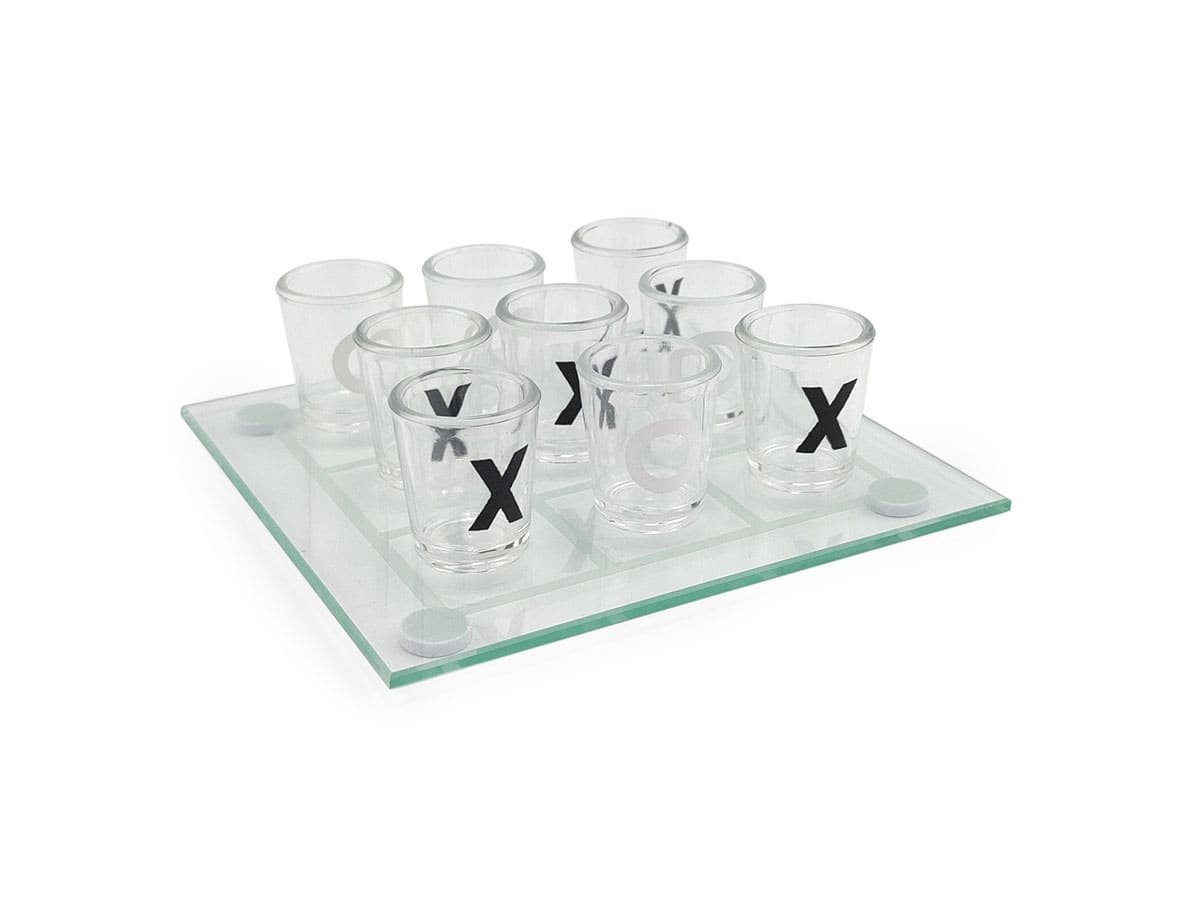 Jogo Da Velha Com Copos Drink Shot Dose 10ml