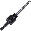 Ver imagem 2 de Suporte para Serra Copo 1-4 14 a 30 mm com Broca Piloto Aço Carbono Worker