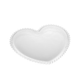 Prato 25cm Cristal Coração Pearl - Wolff - 2