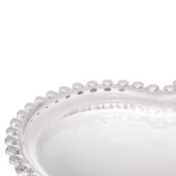 Prato 25cm Cristal Coração Pearl - Wolff - 4