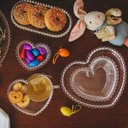 Ver imagem 5 de Prato 25cm Cristal Coração Pearl - Wolff