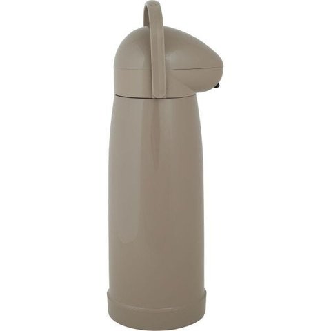 Garrafa Termica Pressao Nobile PUMP 1,9L. Bege