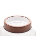 Ver imagem 4 de Pote de Vidro com Tampa Rose Gold Fashion 1,7L  Lyor