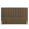 Cabeceira Estofada King Carla 195cm Linho Marrom - 4