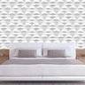 Papel Parede 3d Retangulo Ondulação Autocolante Geometrico - 4