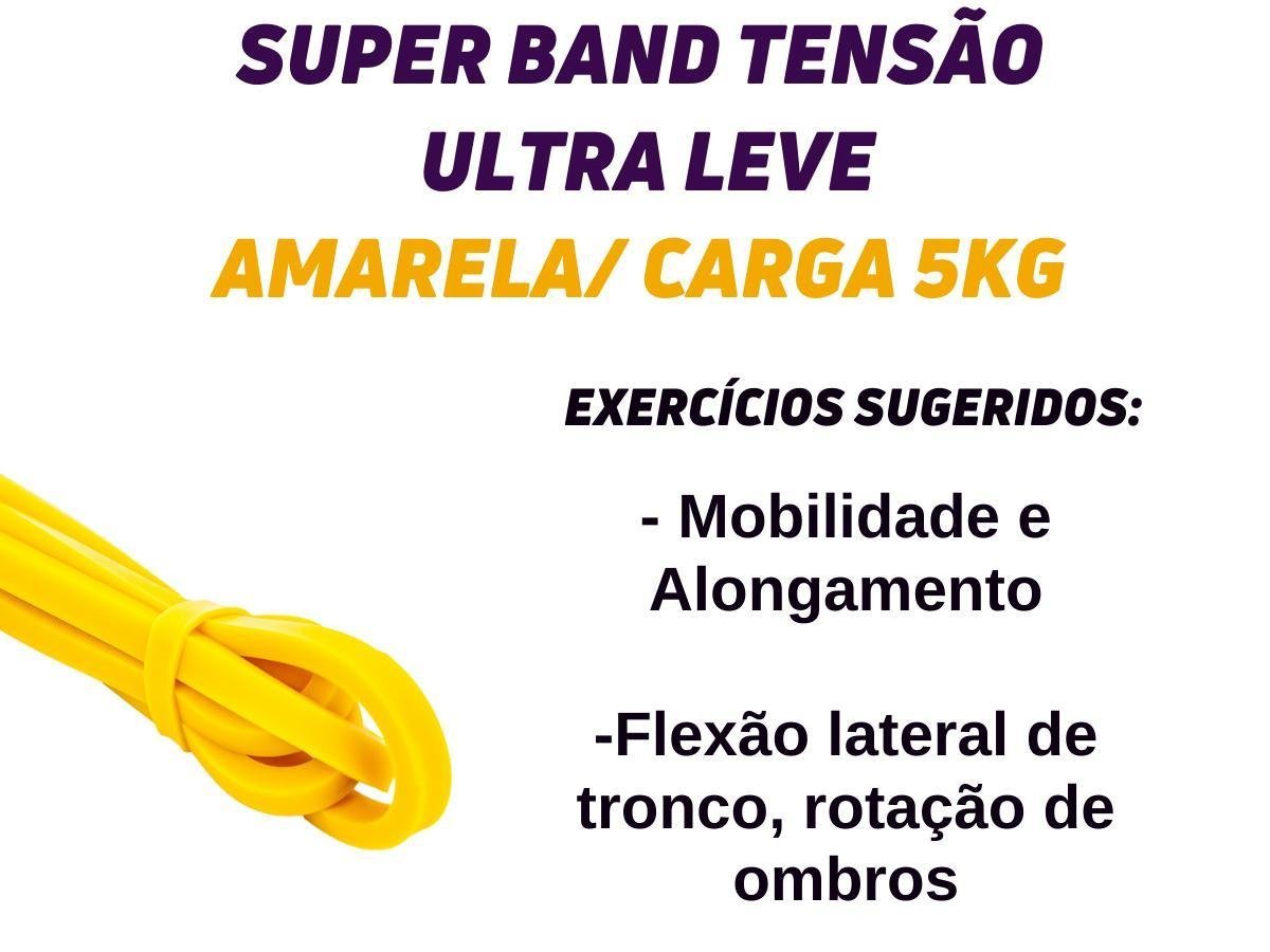 Super Band Bravus Sport Tensão Ultra Leve Elástico Extensor - 2