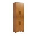 Ver imagem 2 de Armário Multiuso 4 Portas 61,70cm 100% MDF Chianti Espresso Móveis