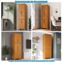 Ver imagem 6 de Armário Multiuso 4 Portas 61,70cm 100% MDF Chianti Espresso Móveis