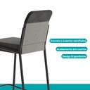 Ver imagem 5 de Kit 2 Banquetas Altas Duo Carraro