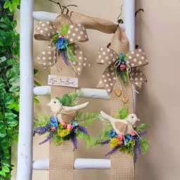 Fita de Porta com Passarinhos Aqui Tem Amor 1,80x25 - 3