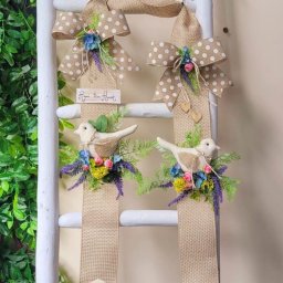 Fita de Porta com Passarinhos Aqui Tem Amor 1,80x25 - 2