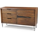 Ver imagem 1 de Buffet Aspen Metal Grafite Rustic Brown 152cm - 44627