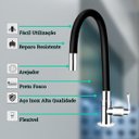 Ver imagem 5 de Torneira Flexivel para Cozinha Pia Bancada Mesa Metal Fc-02