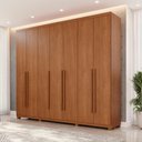 Ver imagem 2 de Guarda Roupa Istambul 7 Portas Benetil:cinamomo