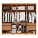 Ver imagem 4 de Guarda Roupa Istambul 7 Portas Benetil:cinamomo