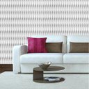 Ver imagem 4 de Papel De Parede Textura Gesso Branco Ondulado Sala Quarto