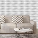 Ver imagem 2 de Papel De Parede Textura Gesso Branco Ondulado Sala Quarto