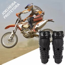 Par de Protetor de Joelho Articulável Moto Motocross Enduro Ciclismo Bike Motoqueiro Anti - 4