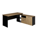 Ver imagem 1 de Mesa Diretor Atc30 1,70x1,60 C/ Arm Pé Painel - Macadamia/pr