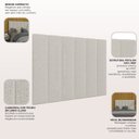 Ver imagem 6 de Cabeceira Box Casal 167,5Cmx120cm Concept