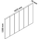 Ver imagem 3 de Cabeceira Box Casal 167,5Cmx120cm Concept