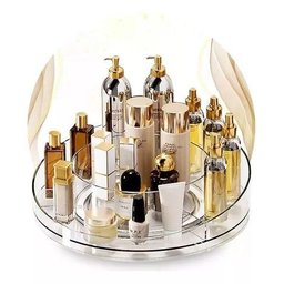 Organizador Giratório 360º para Maquiagem Cosmeticos em Acrilico - Top Rio - 1