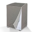Ver imagem 1 de Capa Máquina de Lavar Forrada Zigzag Gg Lavanderia Proteção