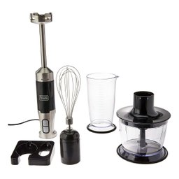 Mixer Portátil Black+decker Mk600 Mini Processador Vertical 3 em 1 com Design em Inox 127v - 1