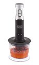 Ver imagem 3 de Mixer Portátil Black+decker Mk600 Mini Processador Vertical 3 em 1 com Design em Inox 127v