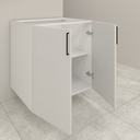 Ver mais imagens de Cozinha Completa Bella Mdf 7 Portas 3 Gavetas Cinza Branco