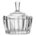 Ver imagem 1 de Baleiro Bomboniere Potiche em Vidro Milan Transparente - Casambiente Bomb020