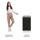 Ver imagem 6 de Balcão Armário de Cozinha 40 cm 1 Porta Branco/Preto Glamy Madesa
