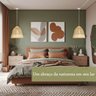 2 Pendente de Bambu Artesanal Fibra Natural E27 Sala Nat18 - 5