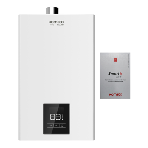 Aquecedor de Água a Gás Komeco Ko 21 D Prime 21 Litros Glp com Modulo Wi Fi