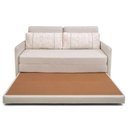 Ver imagem 3 de Sofá Cama Kievo Linho Branco 176cm - 62520