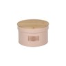 Lata de Metal com Tampa Bambu Cookies Rosé Matte - Yoi - 1