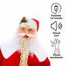 Papai Noel Gigante Dança Saxofone Musical Natal Natalino Sensor Loja Decoração Sala - 4