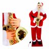 Papai Noel Gigante Dança Saxofone Musical Natal Natalino Sensor Loja Decoração Sala - 3
