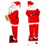 Papai Noel Gigante Dança Saxofone Musical Natal Natalino Sensor Loja Decoração Sala - 11