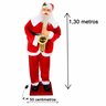 Papai Noel Gigante Dança Saxofone Musical Natal Natalino Sensor Loja Decoração Sala - 7