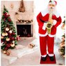 Papai Noel Gigante Dança Saxofone Musical Natal Natalino Sensor Loja Decoração Sala - 5