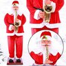 Papai Noel Gigante Dança Saxofone Musical Natal Natalino Sensor Loja Decoração Sala - 6