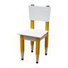 Conjunto Mesa e 2 Cadeiras Infantil Formato Lápis Tesoura:amarelo - 6