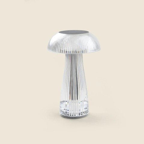 Luminária Usb Champi Transparente - A\casa
