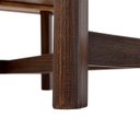 Ver imagem 4 de Mesa de Centro Retangular Madeira Maciça com Acabamento Escovado Canela -Toscana