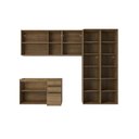 Ver imagem 3 de Lavanderia Modulada Kappesberg Celeste 5 Peças Nogueira 280cm