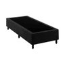 Base Cama Box Solteiro Comum Preta - 1
